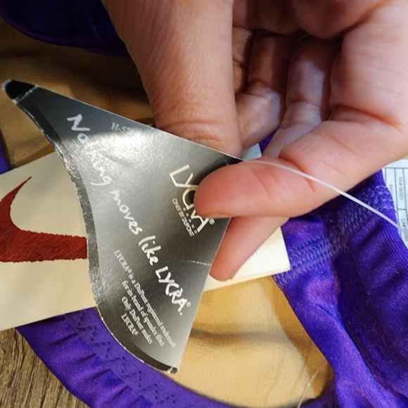 90s Vintage Nike Sprinter Shorts Nylon Purple XS - Picture 4 of 6